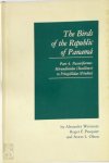 Alexander Wetmore 273212 - The Birds of the Republic of Panama:Part 4  Order Passeriformes, suborder Passeres, Hirundinidae (swallows) to Fringillidae (finches)