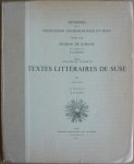 Labat, R.  Edzard, D. - Suse ville royale volume XI Textes littéraires de Suse