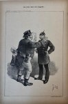 Braakensiek, Johan (1858-1940) - [Original lithograph/lithografie by Johan Braakensiek] Als John Bull iets weggeeft..., 29 Juni 1890, 1 pp.