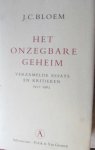 Bloem, J.C. ( 1887-1966 ) - Het onzegbare geheim / druk 1