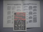 Valkema Blouw, Paul (ed.). - The Leiden "Afdrucksel". A type of specimen of the press of Willem Silvius in its last days (1582).
