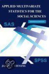 James P. Stevens - Applied Multivariate Statistics For The Social Sciences