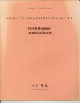 PETERS, PHILIP; BAER, HARRY; SORGDRAGER, TACO - Frank Halmans Immanuel Klein