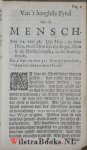 Binning, Hugo - Ettelyke gronden van de christelycke religie, klaerlyck geopent, en sonderling tot de practijck gebracht / door mr. Hugo Binning ... ; Vertaelt door Jacobus Koelman ...