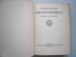 Rosa, Andries de - Sarah Crémieux Parijsche roman