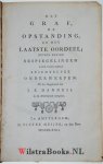 Danneil, Johann Friedrich - Het graf, de opstanding en het laatste oordeel, nevens eenige bespiegelingen over verscheidene stichtelyke onderwerpen / J.F. Danneil ; uit het Hoogduits in het Nederduitsch overgezet