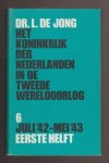 JONG, DR. L. DE (1914 - 2005) - Het Koninkrijk der Nederlanden in de Tweede Wereldoorlog 1939 - 1945. Deel 1 t/m 13. 27 banden.