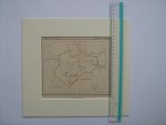 Kuyper - Originele atlas kaart Gemeente Meliskerke -  Prov. ZEELAND Kuyper +/- 1868