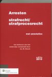 M. Bosch - Arresten strafrecht en strafprocesrecht