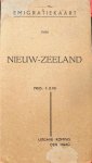 Kompas ,Den Haag.plm. 1950. - Emigratiekaart van Nieuw-Zeeland.