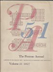 FISHENDEN, R.B. [Ed.] - The Penrose Annual. A review of the graphic arts. Volume 51.