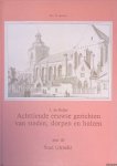 Romers, Drs. H. & J. de Beijer (illustraties) - Achttiende-eeuwse gezichten van steden, dorpen en huizen deel III: Stad Utrecht