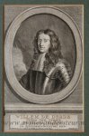 Jacobus Houbraken (1698-1780) after Aert Schouman (1710-1792), after Jan de Baen (1633-1702) - [Antique print; engraving] WILLEM DE DERDE (Willem III), published ca. 1749-1759.