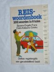Korner, Martin - Reiswoordenboek. 1001 woorden in 6 talen. Spaans-Engels-Frans-Duits-Italiaans-Grieks