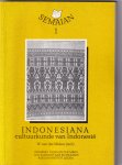 Molen W van der red. - Semaian 1, Indonesiana cultuurkunde van Indonesië