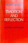 HALBFASS, W. - Tradition and reflection. Explorations in Indian thought.