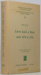SAUVY, A. - Livres saisis à Paris entre 1678 et 1701. D'après une étude préliminaire de M. Ninomiya.