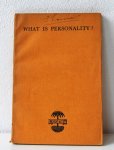 Powell Luit-Colonel Arthur E. - What is personality ?