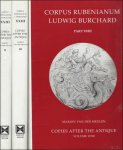 M. Van der Meulen - Copies after the Antique  Corpus Rubenianum Ludwig Burchard (set 3 volumes). Copies after the Antique