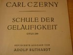 Czerny; Carl (1791 – 1857) - Schule der gelaufigkeit - Opus 299 - Helft II; (redivierte ausgabe von Adolf Ruthardt)
