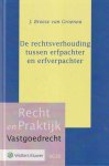Broese van Groenou, J. - De rechtsverhouding tussen erfpachter en erfverpachter
