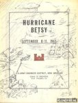 Diverse auteurs - Hurricane Betsy. September 8-11, 1965