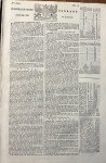  - Newspaper Dordrecht 1822 | Dordrechtsche courant 12 januari 1822, no 6, Blussé & Comp Dordrecht, 1 p.