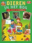  - Dieren In Bos Leerkleur Stickerboek