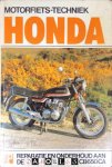 Martyn Meek - Motorfiets-Techniek Honda. Reparatie en onderhoud aan de CB 650 Z, CB 650 A &amp; CB 650 CA