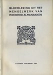N.N. - Bloemlezing uit (het Mengelwerk van) Honderd Amsterdamsche Studenten Almanakken 1830-1930