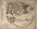  - Antique print, cartography | Map of Copenhagen (Kopenhagen plattegrond), published 1826, 1 p.