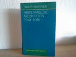 HANS WARREN - VERZAMELDE GEDICHTEN 1941-1981