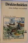 Kent C. en Cooper M. - Druktechnieken Lino, kollage- en zeefdruk / druk 2