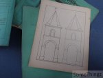 N/A. - L'école Parisien. Simples modèles de dessin avec esquisse.(lot de 38 fascicules) N/A. - L'école Parisien. Simples modèles de dessin avec esquisse.(lot de 38 fascicules)