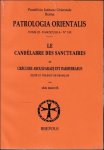 J. Bakos (ed.); - Gregoire Aboulfaradj Le candelabre du sanctuaire,
