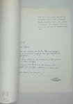 PAY, Luc - CONRAD, Patrick (Antwerpen 16 juli 1945) - [lemma voor Winkler Prins encyclopedie] Origineel typoscript met handgeschreven brief van Luc Pay aan Patrick Conrad