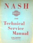 Nash Motors - Nash Technical Service Manual 4000 series 1940