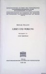 Christian, Curt (editor) - Bernard Bolzano: Leben und Wirkung