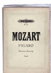 Mozart Wolfgang Amadeus - Figaro Klavier Auszug