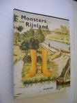 Beenakker, J.J.J.M., e.a. - Monsters van Rijnland. Acht eeuwen droge voeten en schoon water.