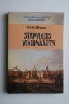 Brugmans - STAPVOETS VOORWAARTS  sociale geschiedenis van Nederland in de 19e eeuw  GEBONDEN