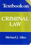 Allen, Michael J. - Textbook on Criminal Law