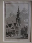 Monnickendam. - Het Stadhuis te Monnikendam, 1726.