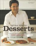 Martin , James . [ isbn 9781844005345 ] - Desserts A Fabulous Collection of recipes from Sweet Baby James . ( A selection of recipes for sweet / dessert dishes from TV chef James Martin. A couple of splashes from where the book has been used for its intended purpose but otherwise a sound -