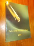 red. - Dutch Golf & Country Clubs 1995. (Text in Dutch).
