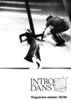 Introdans  fotografie: Hans Gerritsen, Wouter van Heusden - Introdans programma seizoen 85/86