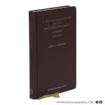 Metzger, Bruce M. - A Textual Commentary on the Greek New Testament. Second Edition. A Companion Volume to the United Bible Societies' Greek New Testament (Fourth Revised Edition). 10th printing.