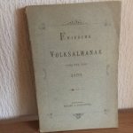  - Friesche Volksalmanak 1899