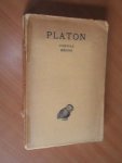 Platon - Oeuvres complètes. Tome III, 2e partie, Gorgias. Ménon