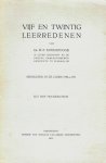 Kohlbrugge, Dr. H.F. - Kohlbrugge, Dr. H.F.-Vijf en twintig leerredenen